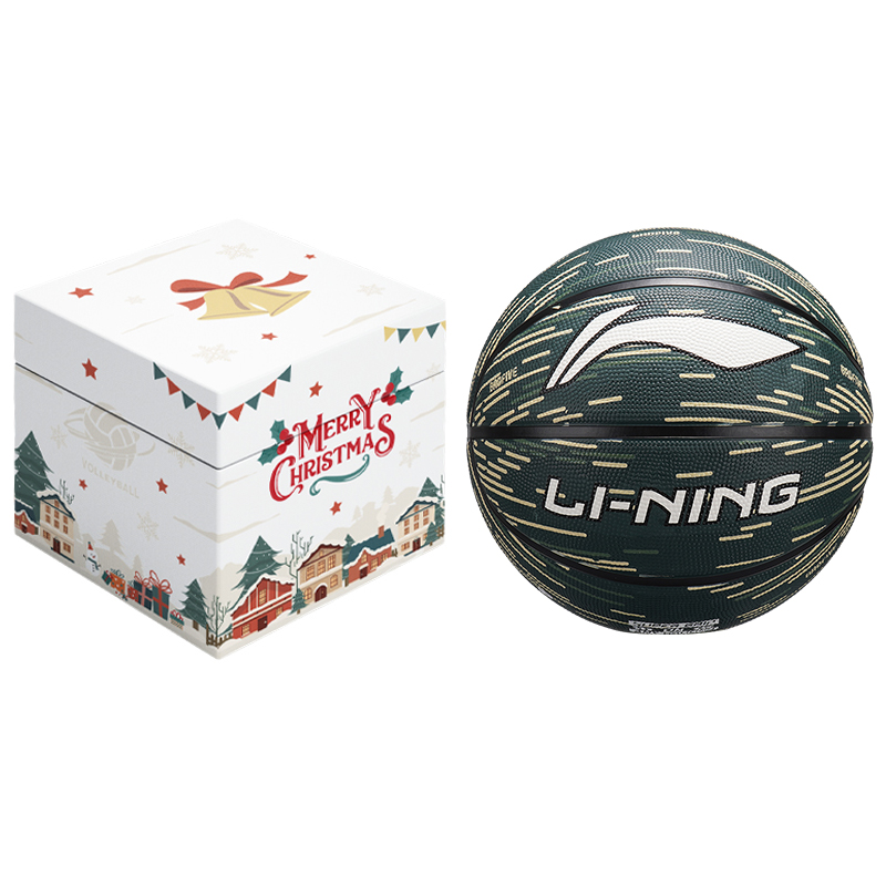 

LINING Радужная коллекция резиновый баскетбольный мяч army green размер 7 размер 5 мяч для тренировок соревнования unisex китай