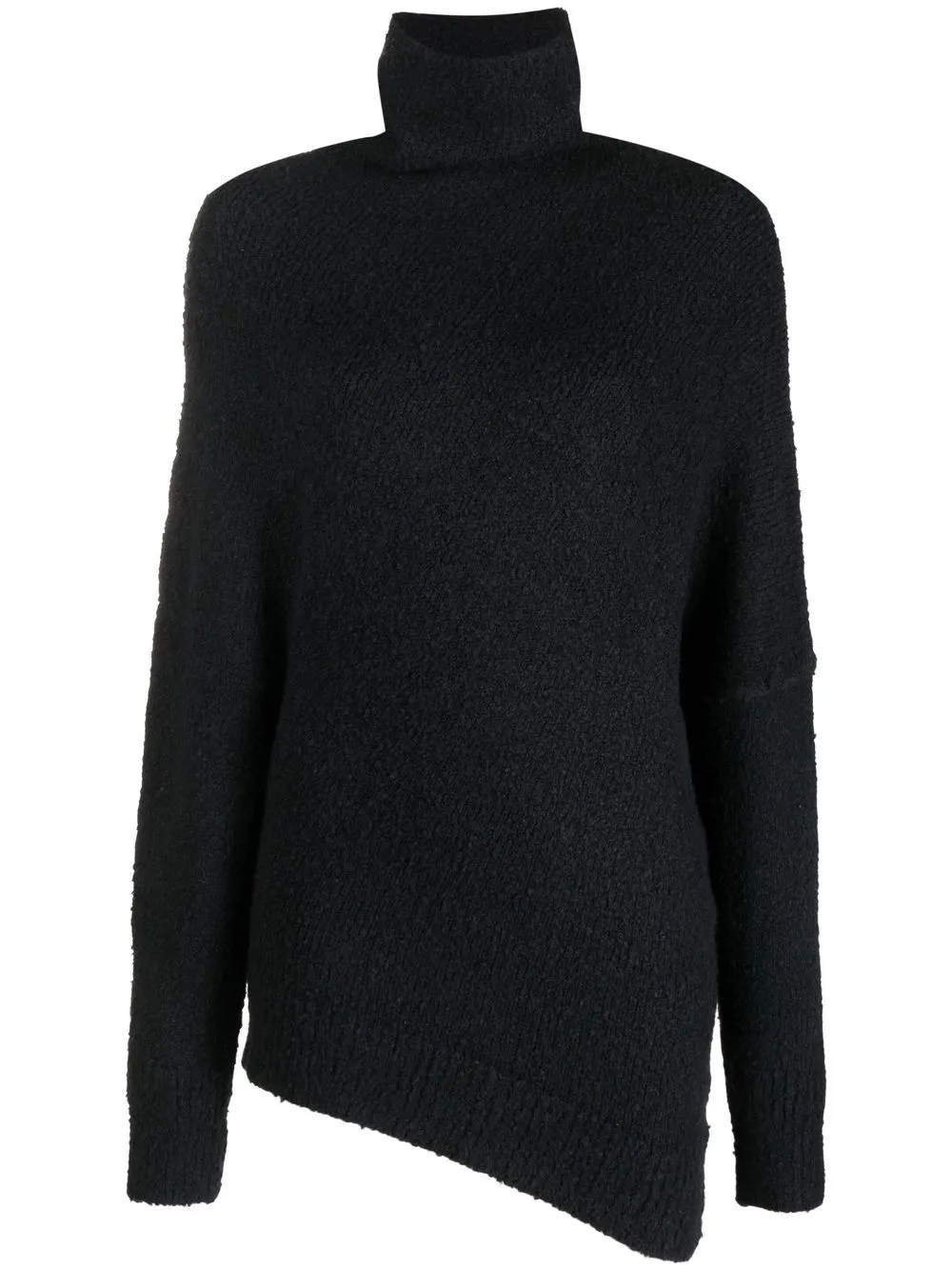 

Свитер Fuzzy Boucle асимметричного кроя Proenza Schouler, черный