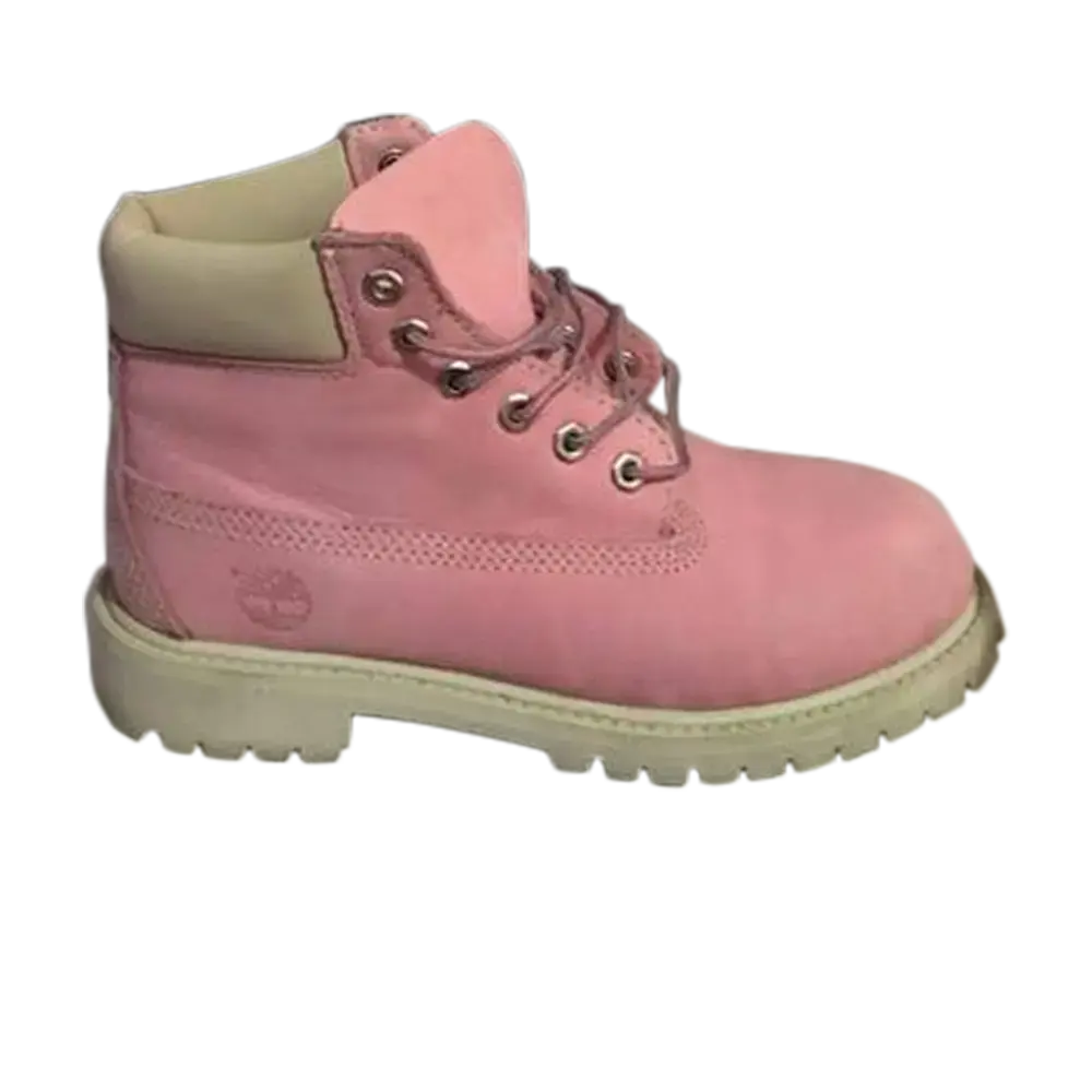 Ботинки детские Timberland 6 Inch, розовый
