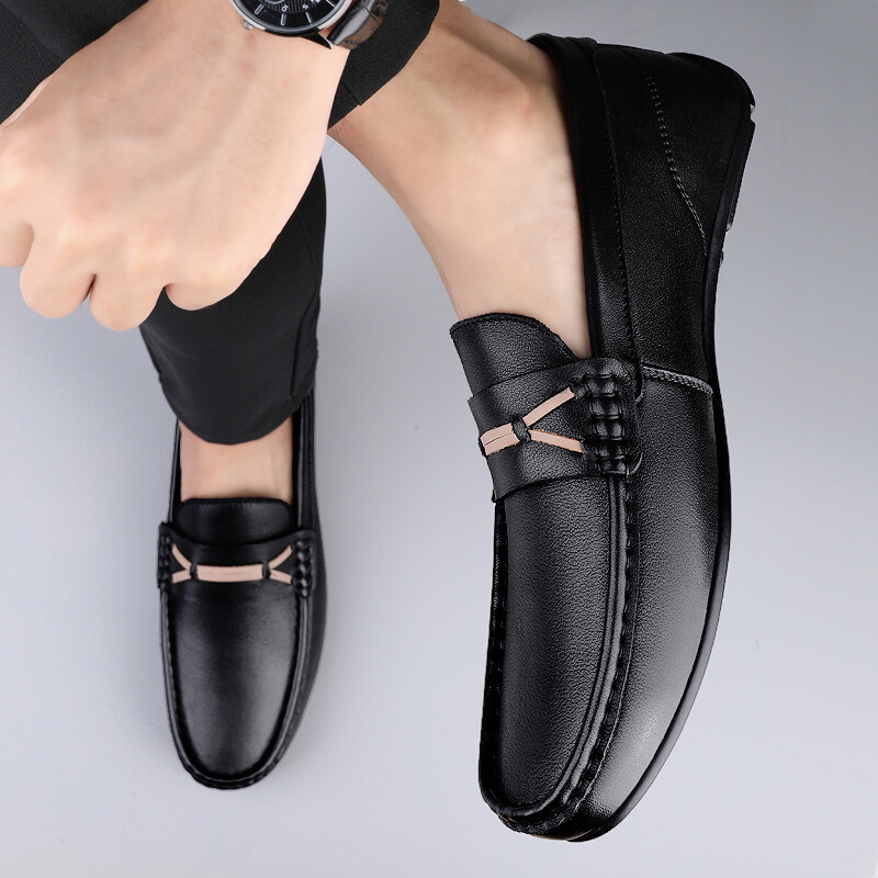 Туфли мужские Men"s Casual Men Low-Top Bull Charm, белый — фото 4