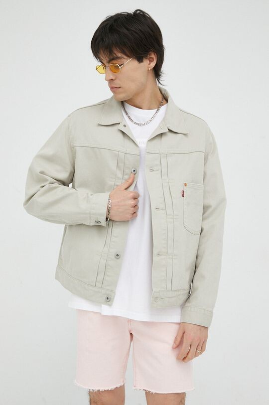 

Джинсовая куртка Леви Levi's, бежевый
