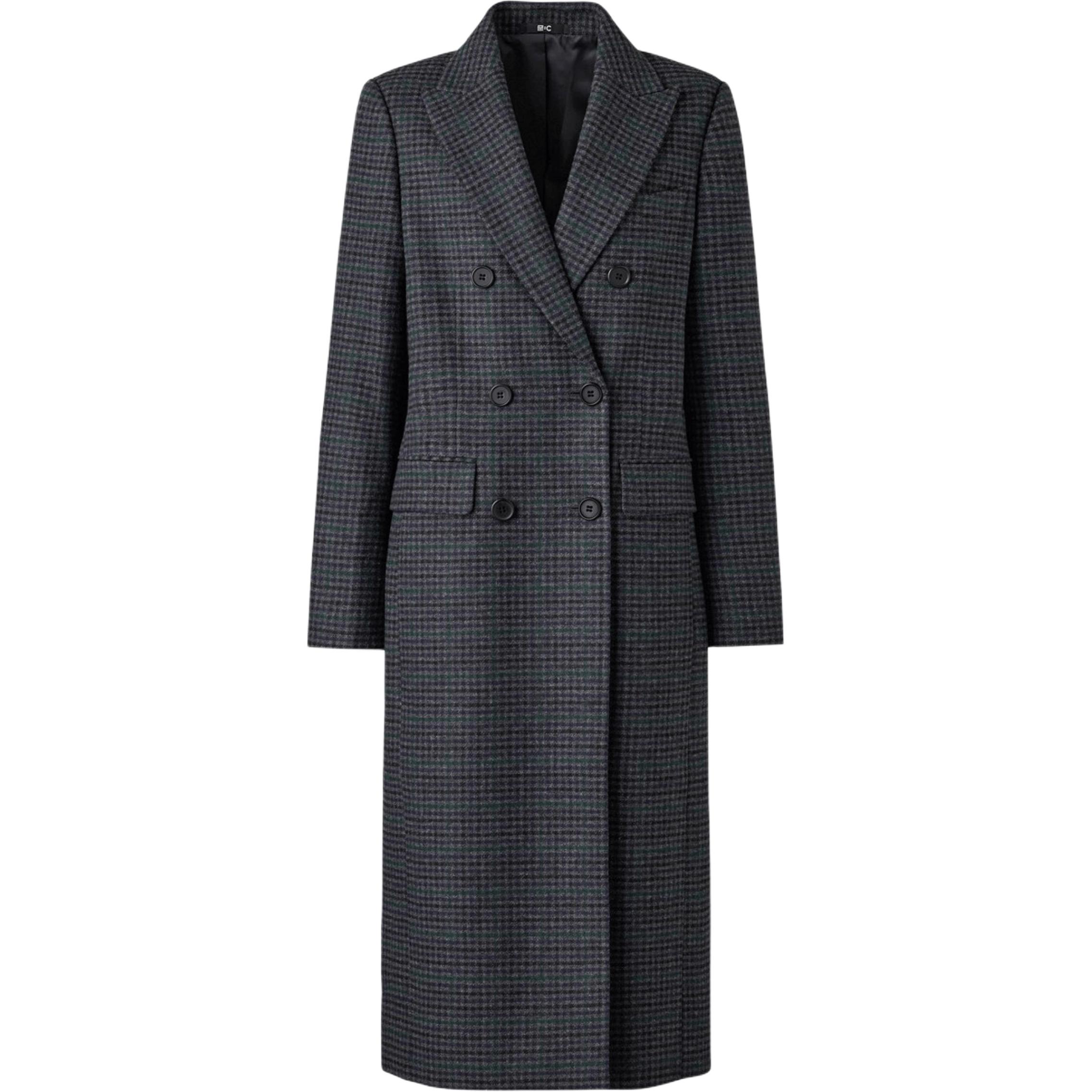 

UNIQLO Пальто Clare Waight Keller C Collection FW25 Женское, Lead Gray