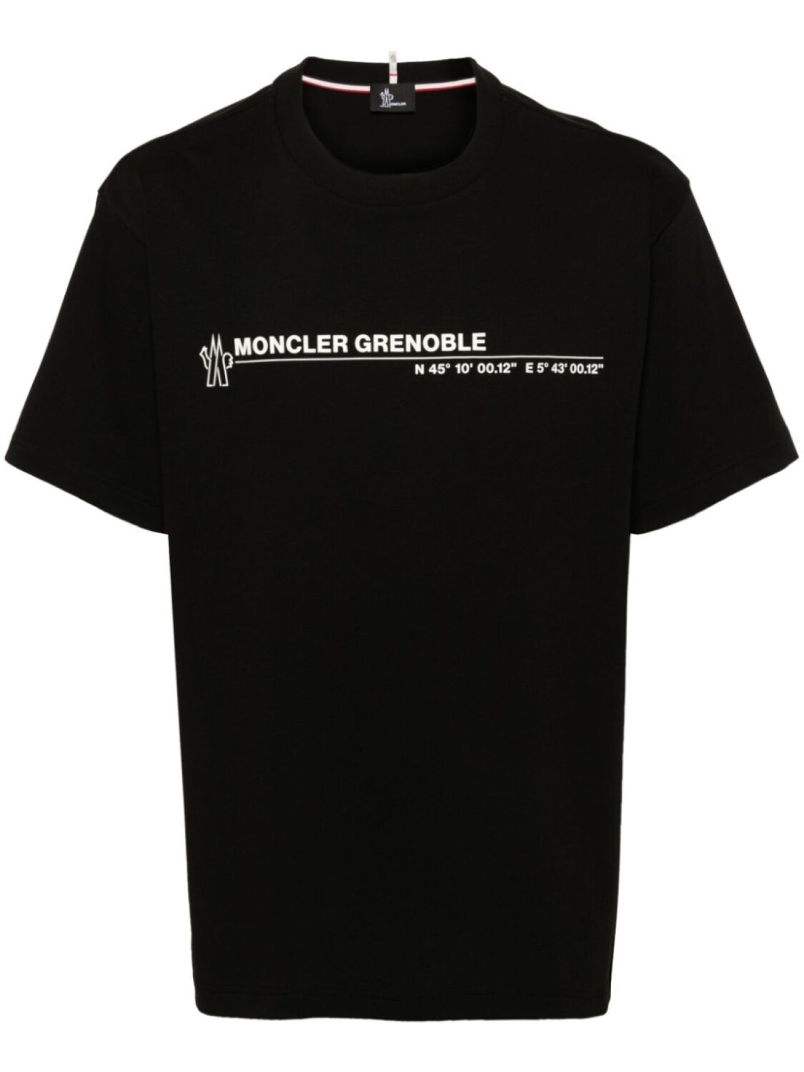 

Moncler Grenoble футболка с логотипом, черный