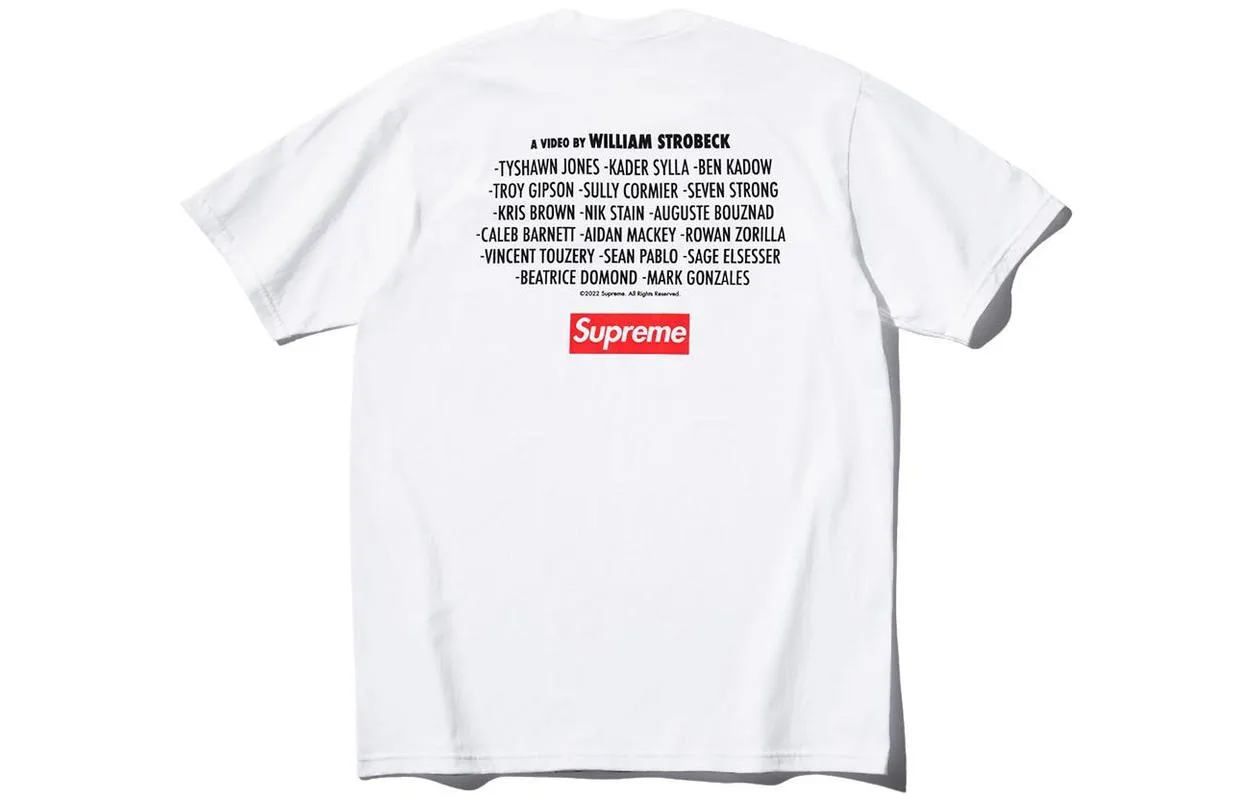 Футболка 'Play Dead' Supreme, белый — фото 3