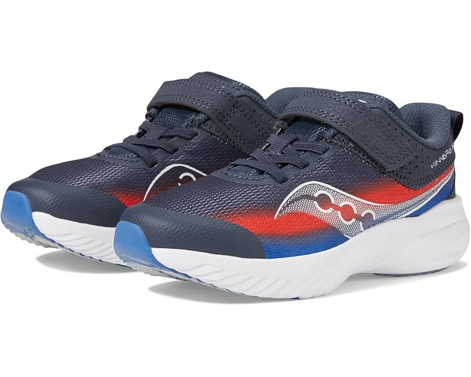 

Кроссовки Saucony Kids Kinvara 14 A/C Sneakers, цвет Navy/Red