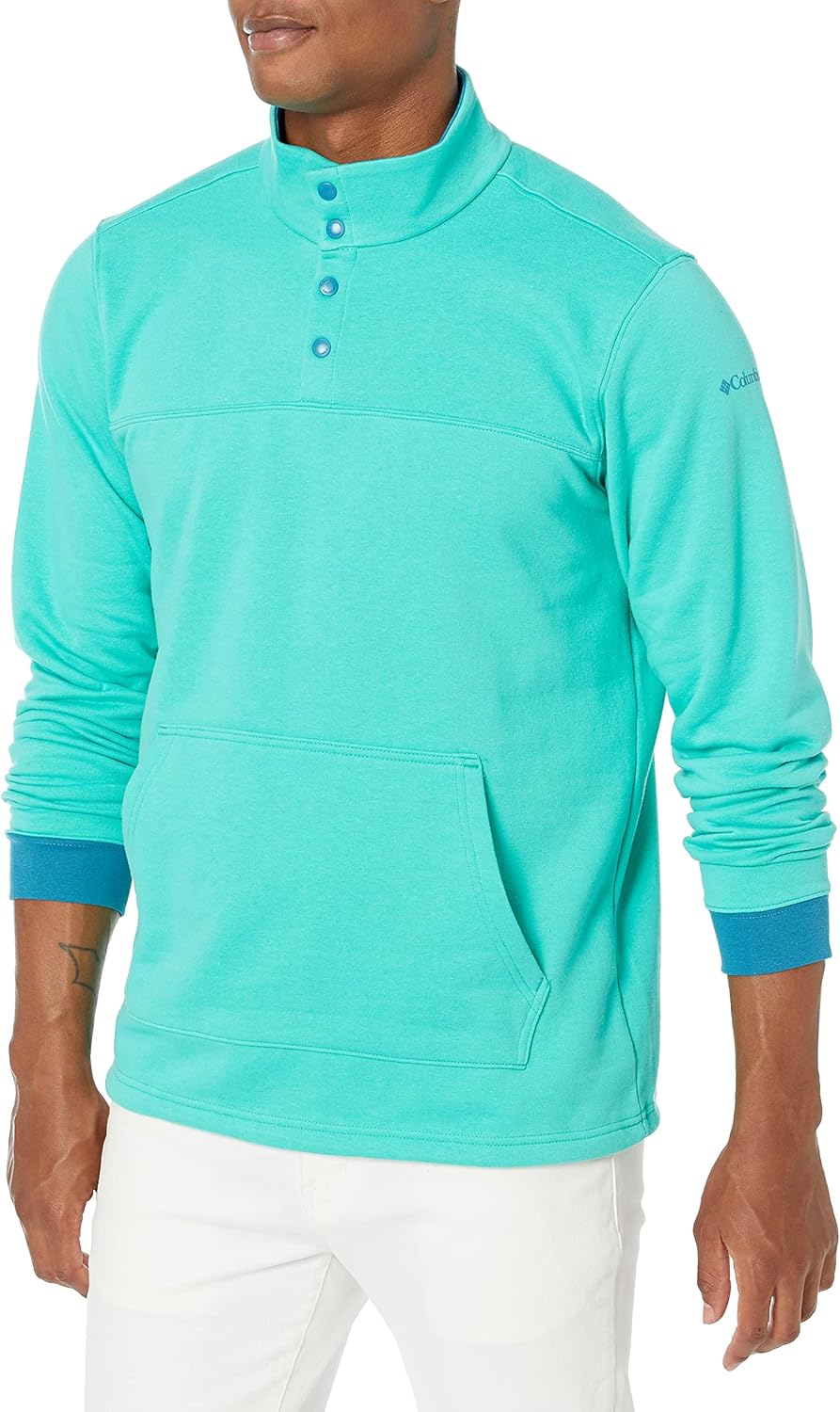 

Columbia мужская флисовая куртка Trek Half Snap, Electric Turquoise