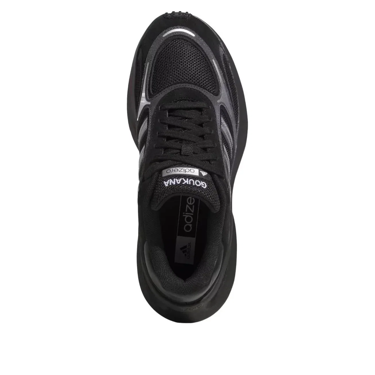 Кроссовки Adidas Adizero Goukana 'Utility Black White' JP7176, черный — фото 2
