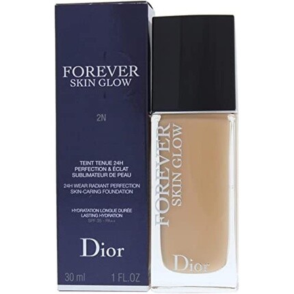 

Dior Forever Skin Glow Foundation SPF 35 2N нейтральное сияние, 1 жидкая унция