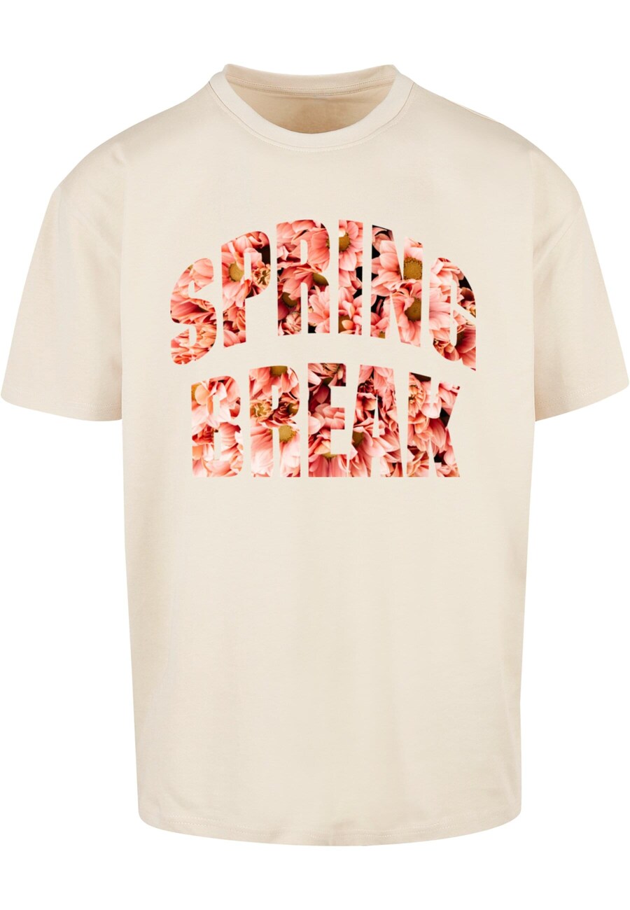 

Классическая футболка Merchcode Shirt Spring Break 1, песочный