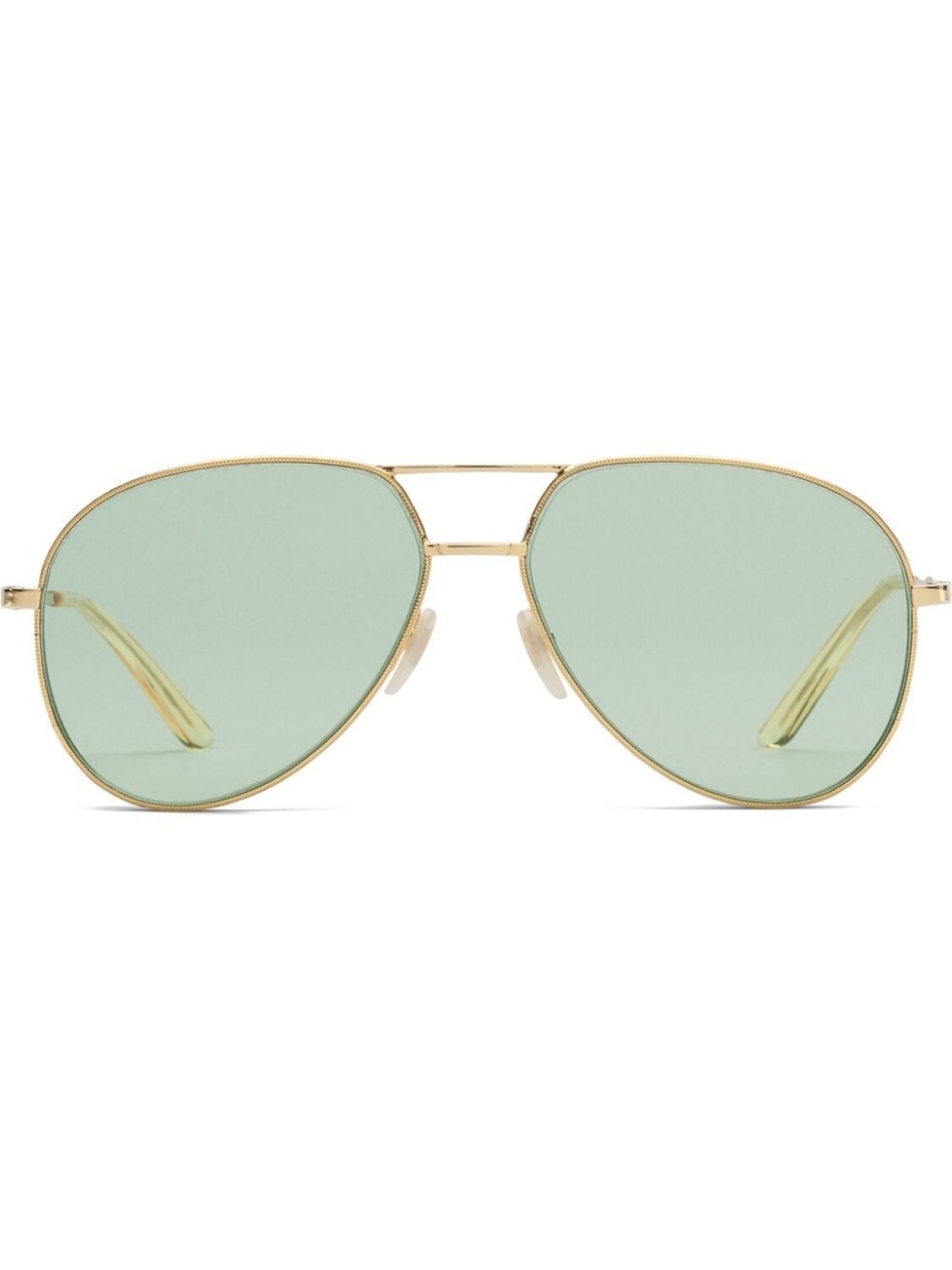 

Солнцезащитные очки-пилоты Gucci Eyewear, металлик