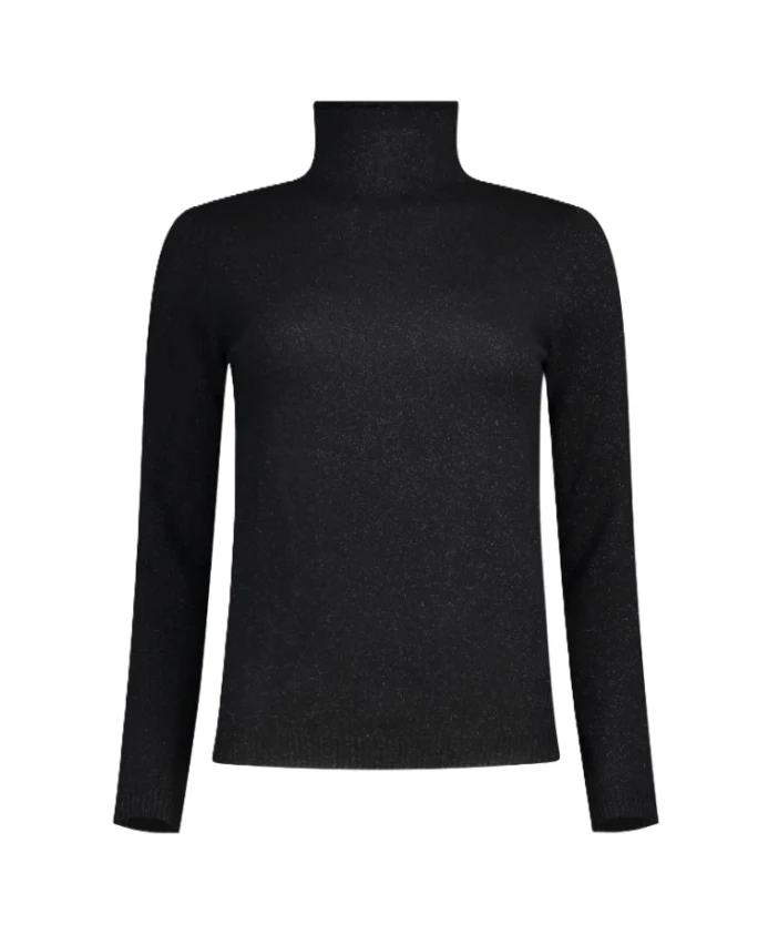

Свитер с высоким воротником из кашемировой шерсти Paolo Fiorillo Capri, черный