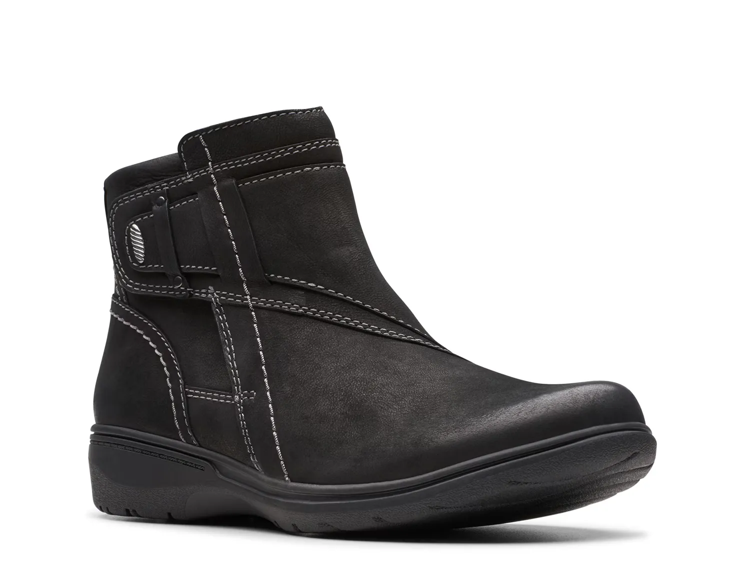 Ботильоны Carleigh Style Bootie Clarks, черный