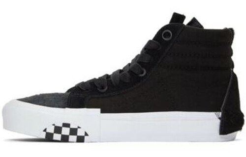 

Кроссовки Vans Sk8-Hi Cap Pony Black Checkerboard, Серый, Кроссовки Vans Sk8-Hi Cap Pony Black Checkerboard