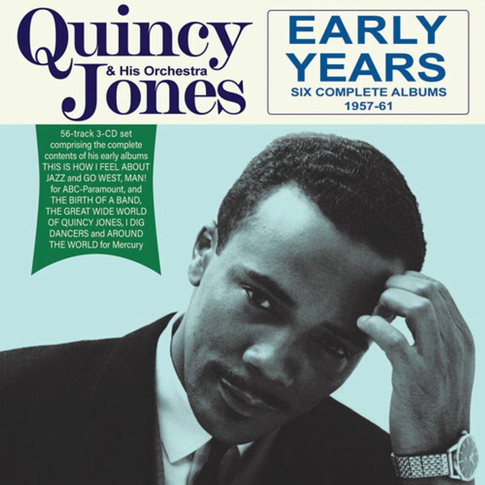 

Диск CD Early Years: Six Complete Albums 1957-61 - Quincy Jones & His Orchestra