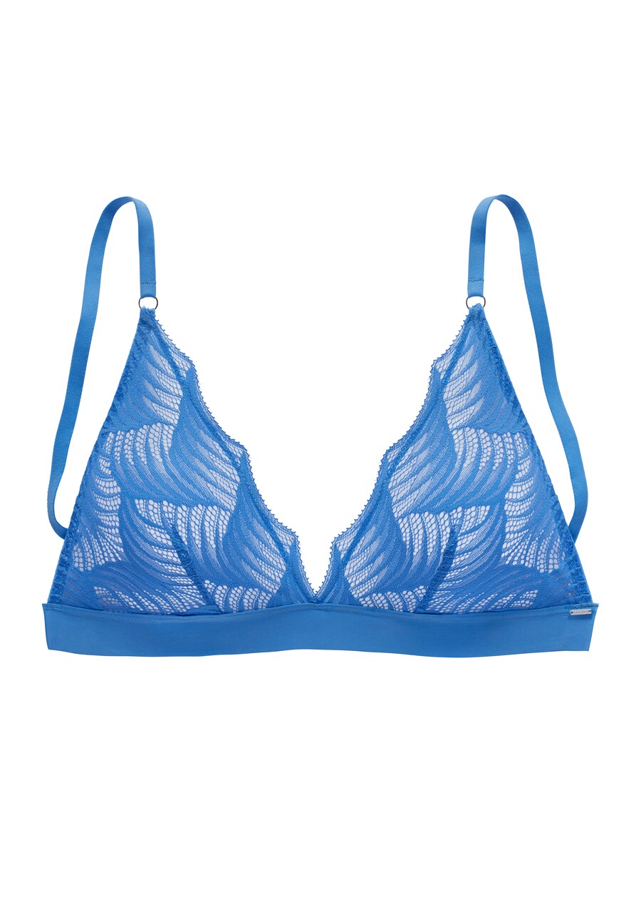 

Треугольный бюстгальтер LASCANA Triangle Bra, синий