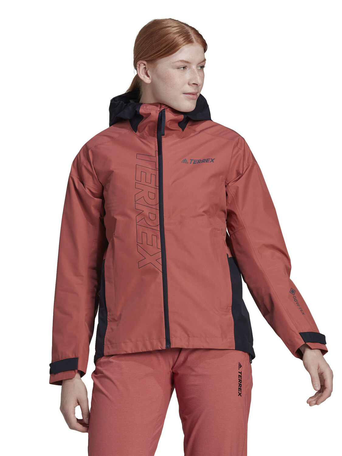 

Куртка Adidas Performance Terrex GORE-TEX Paclite Rain, красный