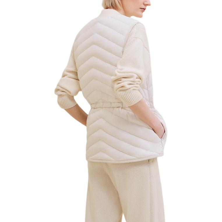 HERMES FW24 Жилет Women's White Mother Of Pearl — фото 4