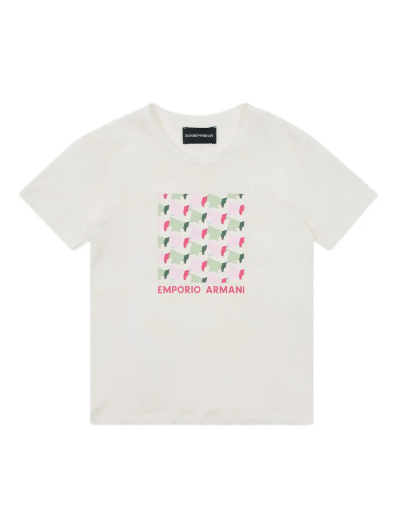 

Emporio Armani Kids базовая футболка, белый