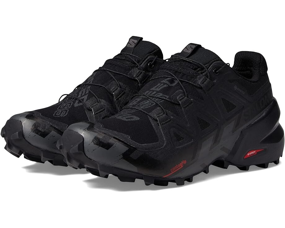 Кроссовки Salomon Speedcross 6 GTX, цвет Black/Black/Phantom