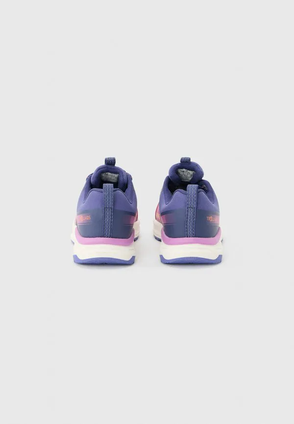 Походные ботинки bjordal унисекс Trollkids, Mallow Pink/Violet Blue/Papaya — фото 3