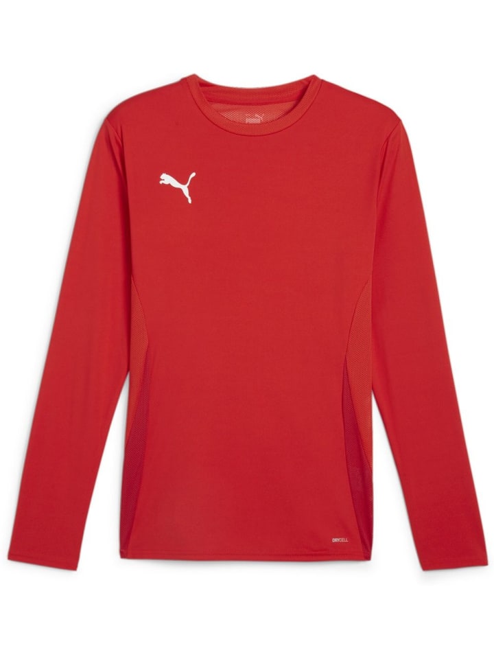 

Puma Спортивная футболка «TeamGoal Longleeve Jersey» красного цвета, Красный, Puma Спортивная футболка «TeamGoal Longleeve Jersey» красного цвета