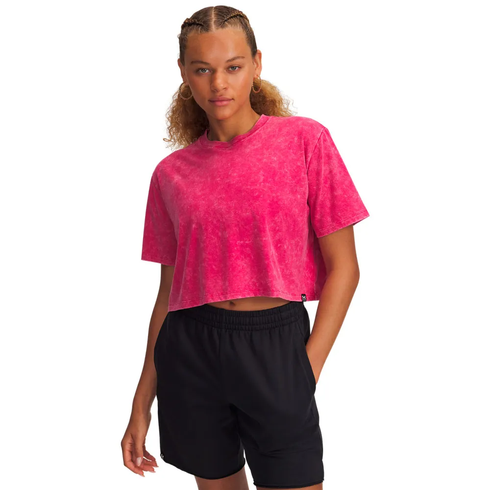 

Футболка с коротким рукавом Under Armour Rival Wash, розовый