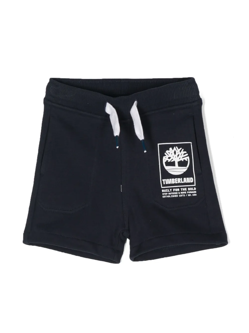 

Спортивные шорты с логотипом Timberland Kids, синий