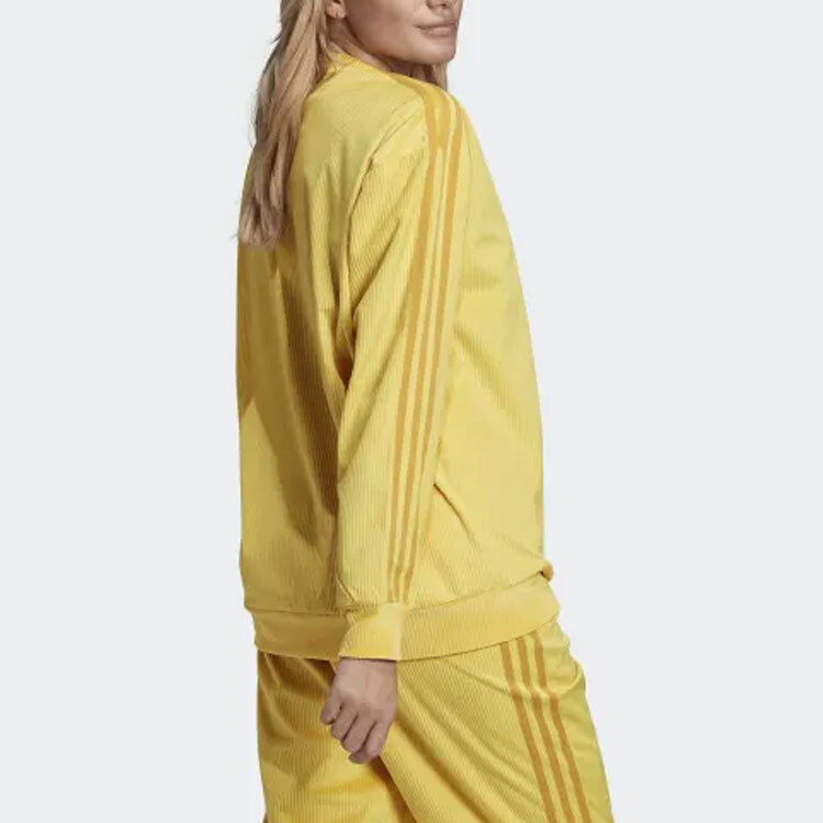 Толстовка женская желтая Adidas Originals — фото 3