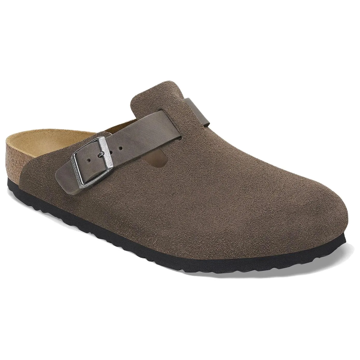 Бостонские мюли Birkenstock, Earth Gray — фото 4