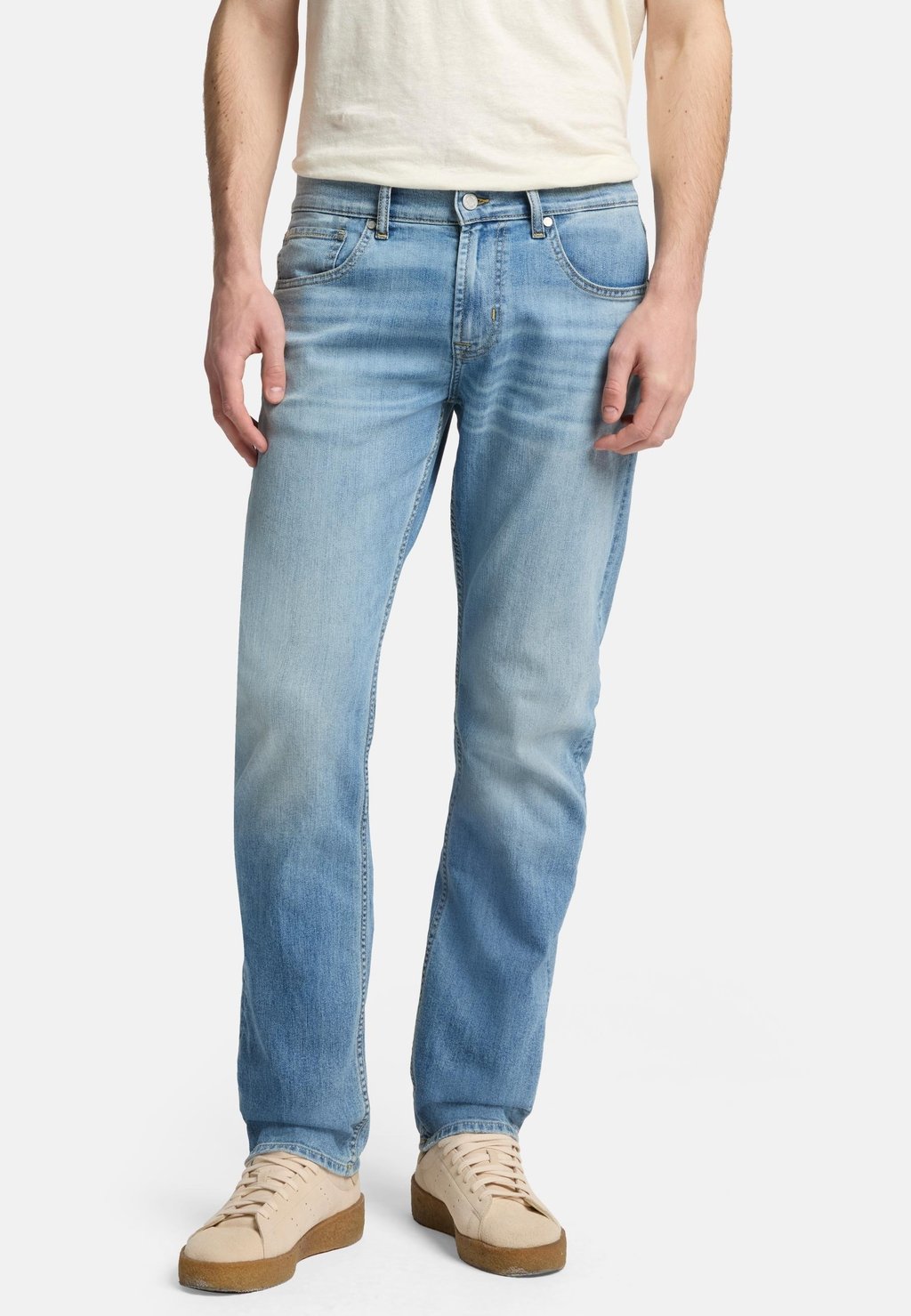 

Джинсы прямого кроя STRAIGHT FIT 7 for all mankind, светло-голубой