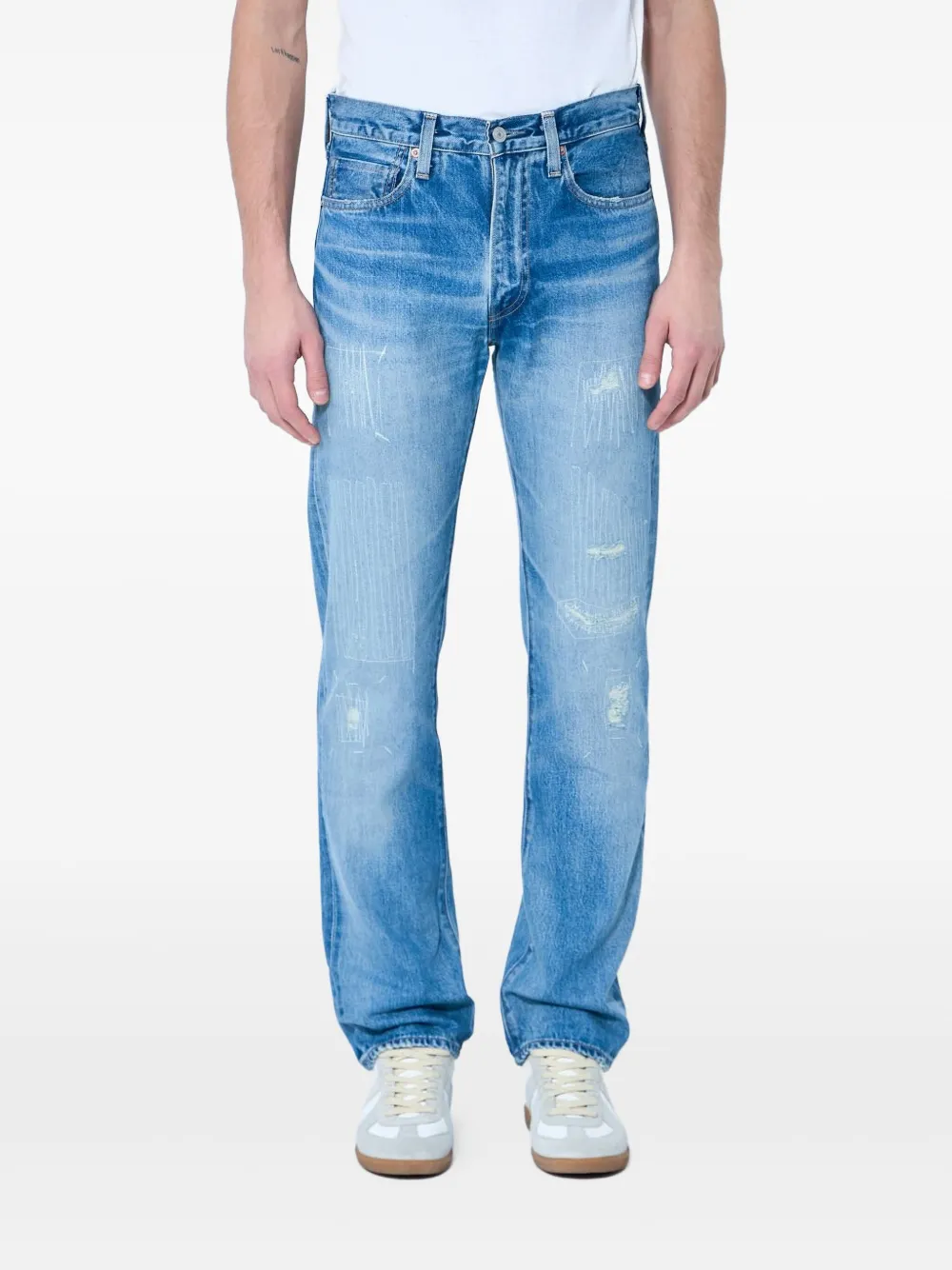 

505 джинсы Levi's, синий