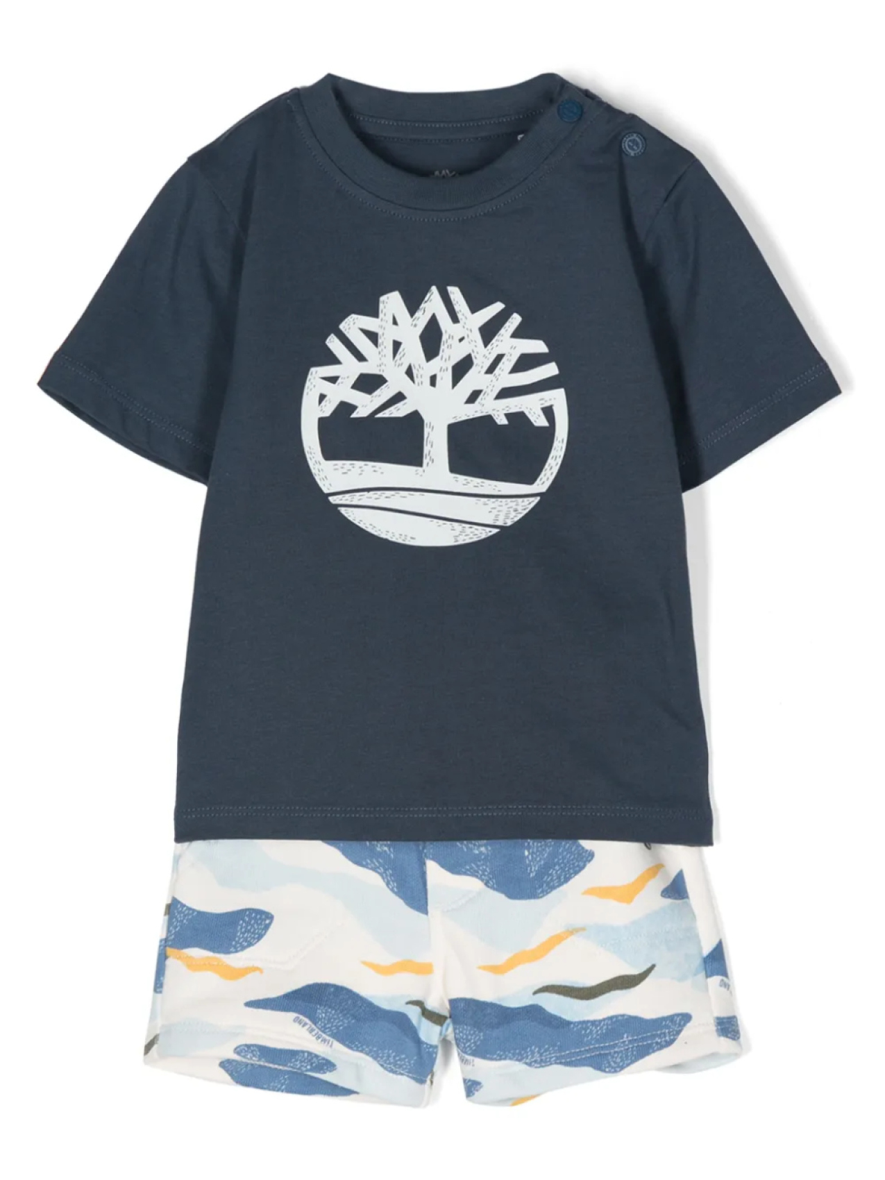 

Шорты с графичным принтом Timberland Kids, белый