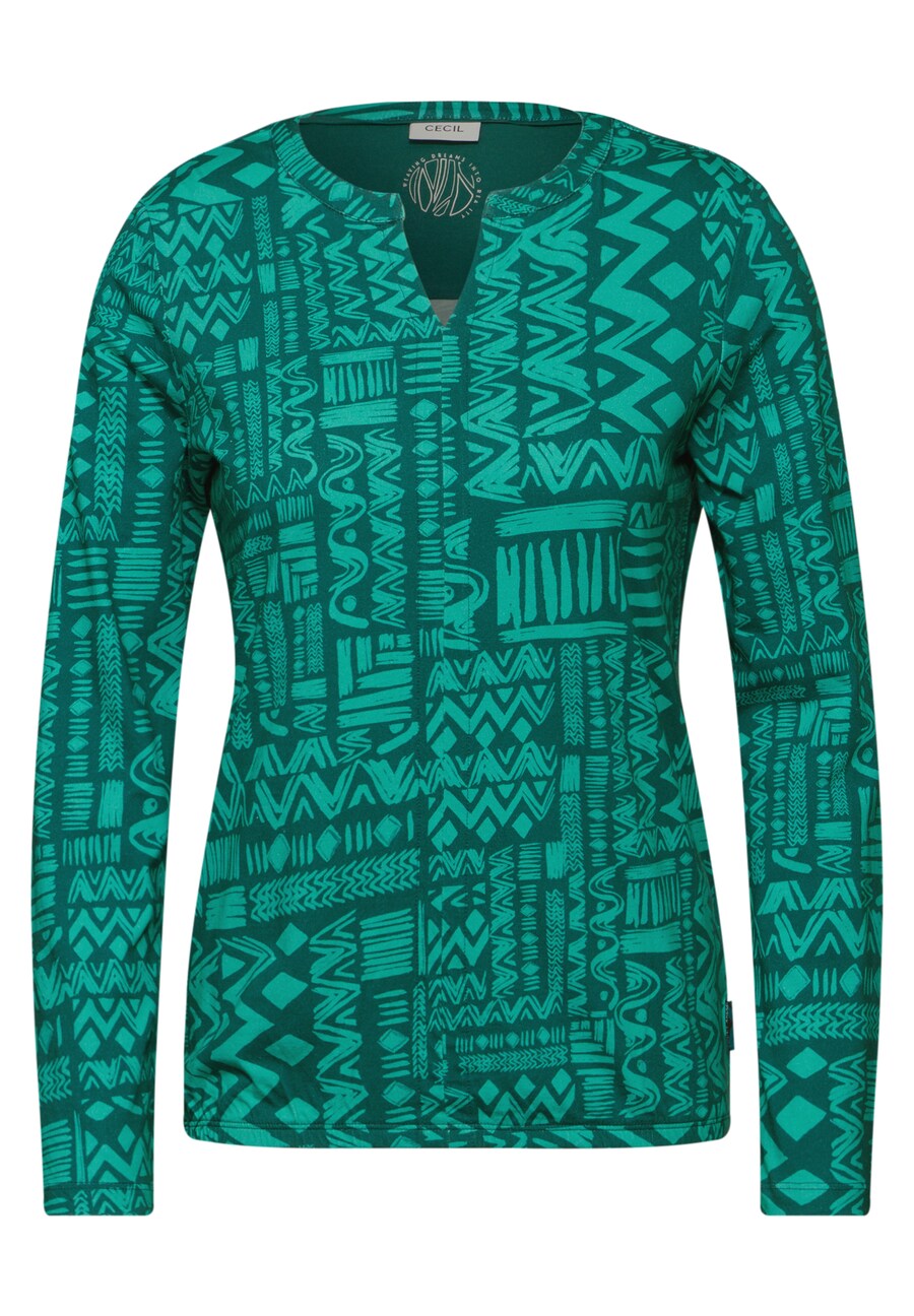 

Рубашка CECIL, цвет Green/Dark green