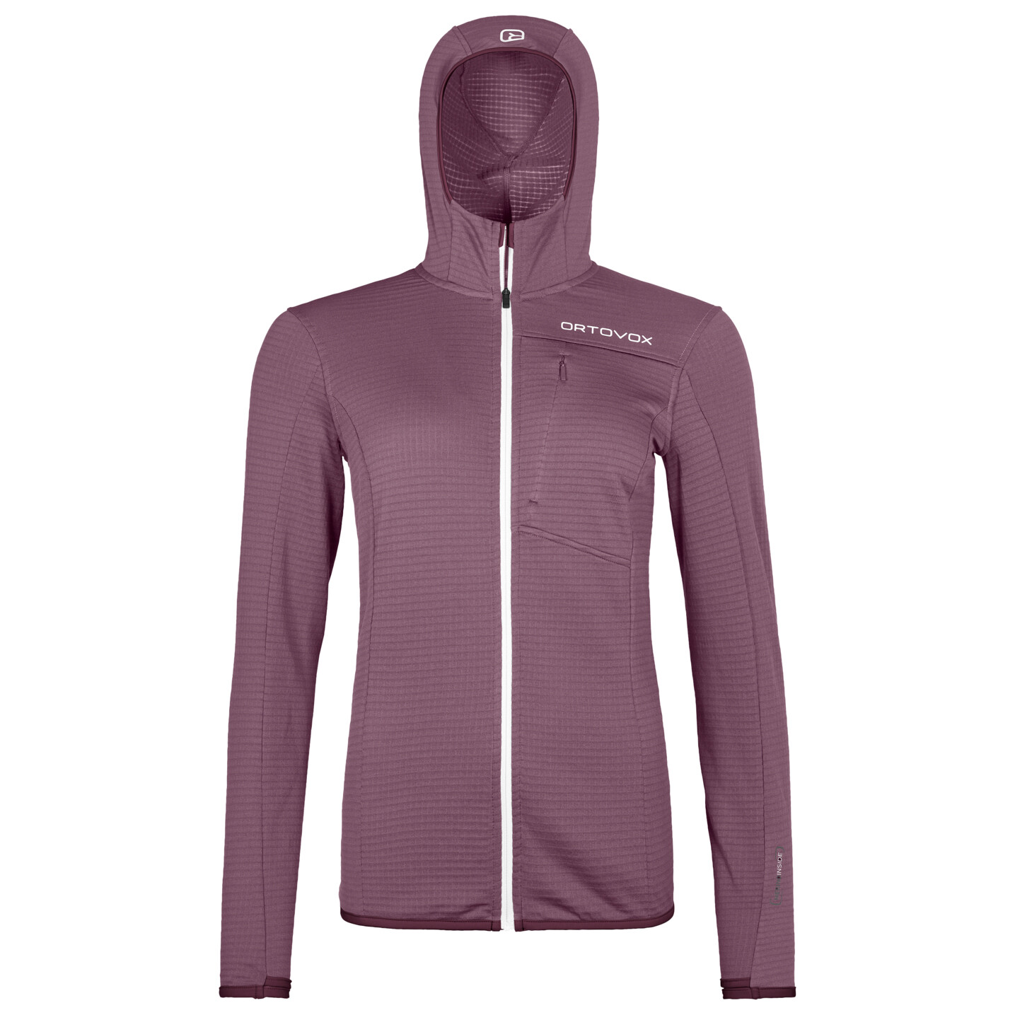 

Флисовая жилетка Ortovox Women's Fleece Light Grid Hooded, цвет Wild Berry