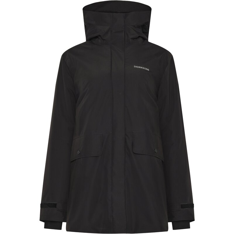 

Coat tuva wns parka Didriksons, черный