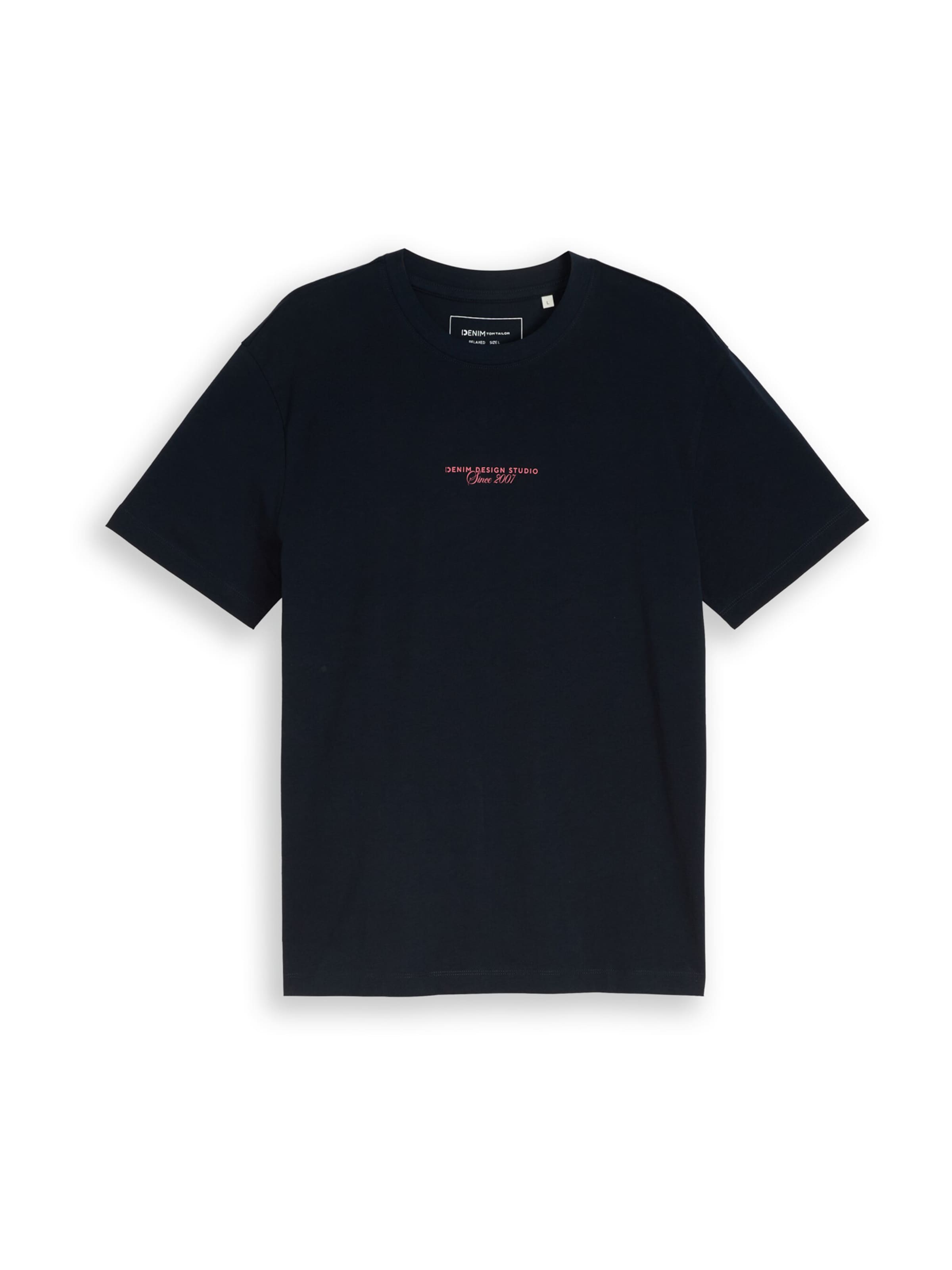 

TOM TAILOR DENIM Футболка в морском синем цвете