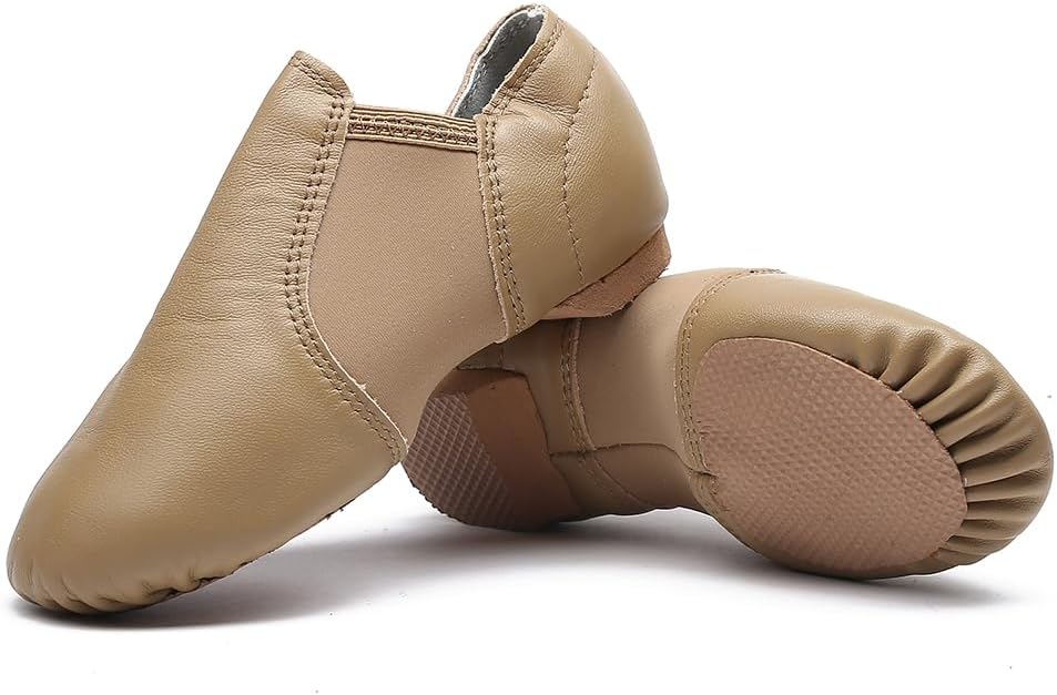 

Женские кожаные джазовые туфли MSMAX для бальных танцев, для тренировок и преподавания, с легким надеванием, коричневый