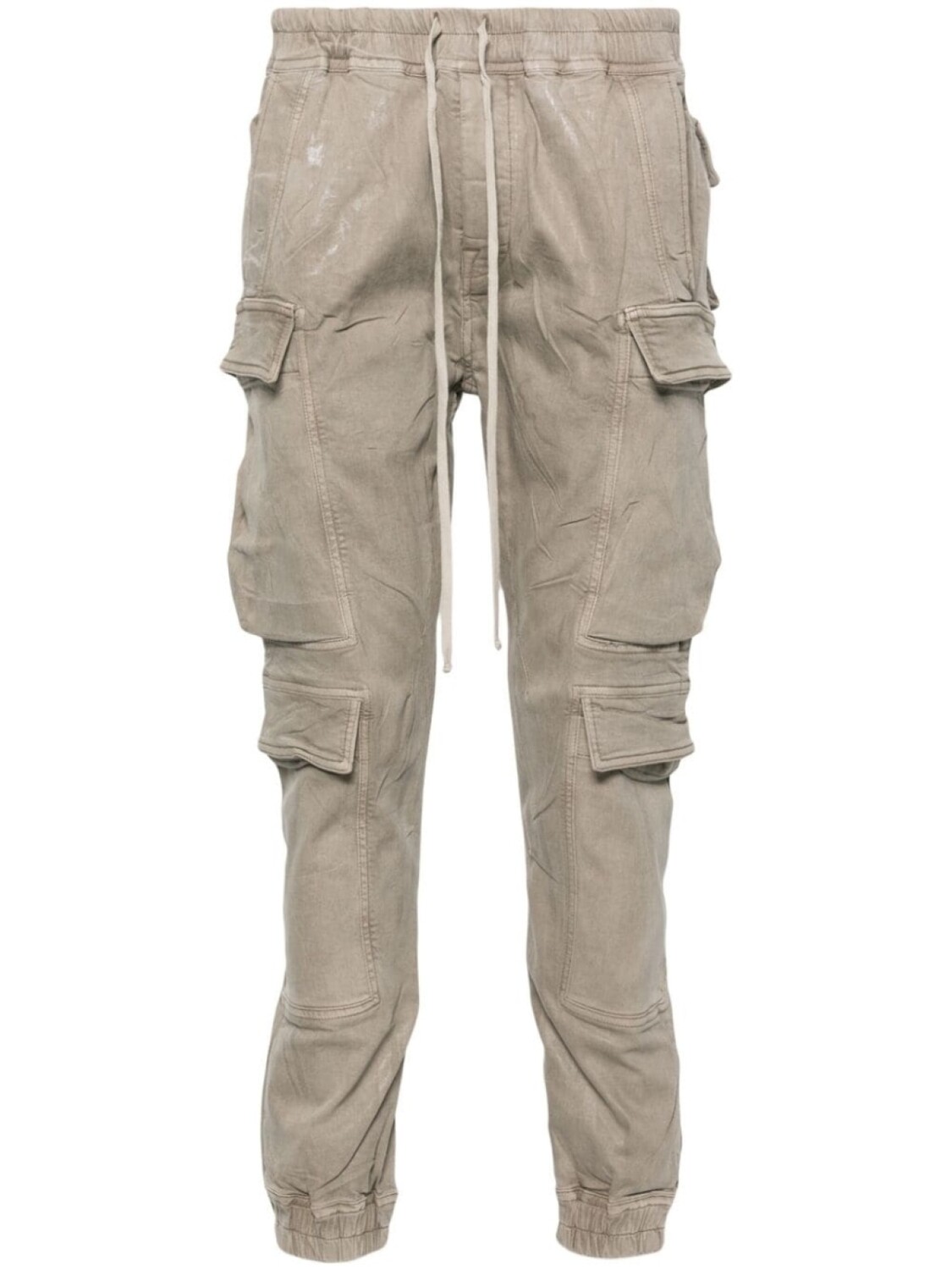 

Rick Owens DRKSHDW узкие джинсы Mastodon Megacargo средней посадки, серый