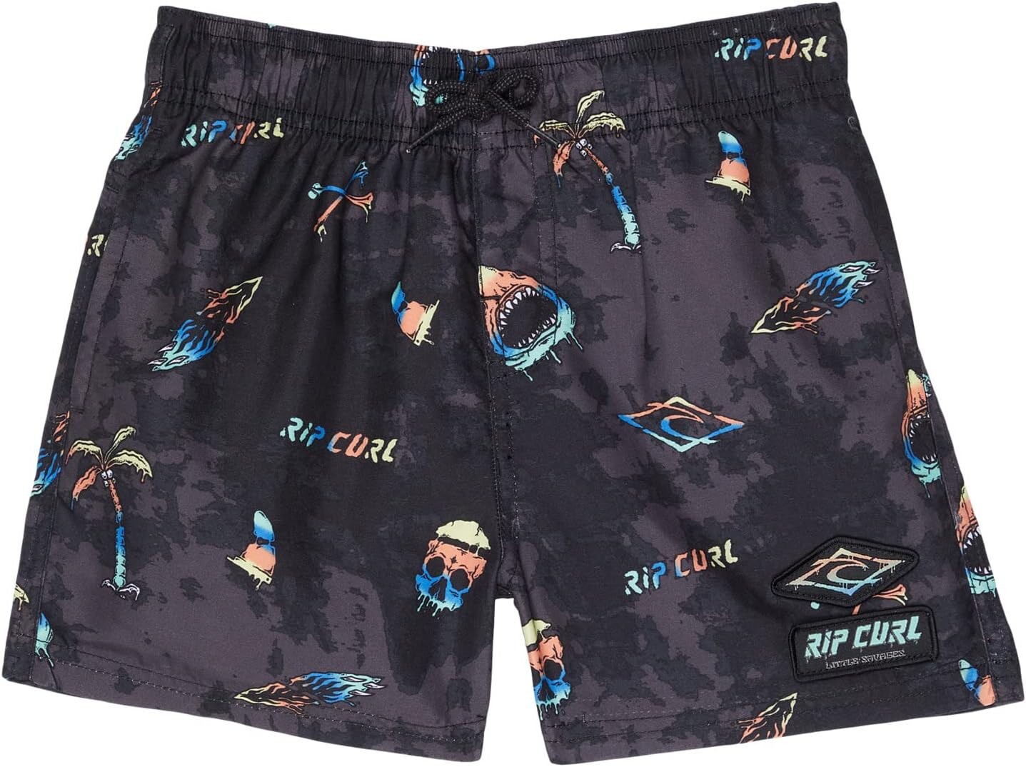 

Шорты для плавания Rip Curl Little Savages Volley, черный