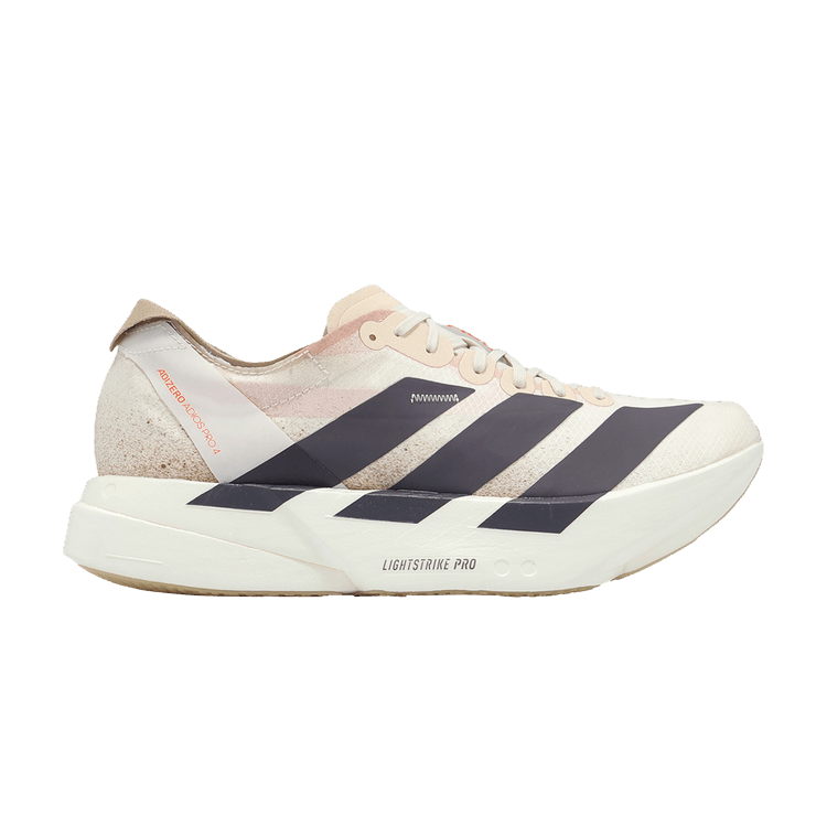 

Кроссовки Adizero Adios Pro 4 'Chalk White Grey Strata', кремовый