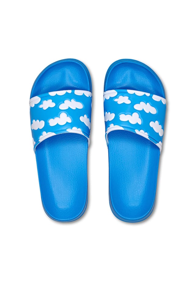 

Сандалии облачные мюли Happy Socks, синий