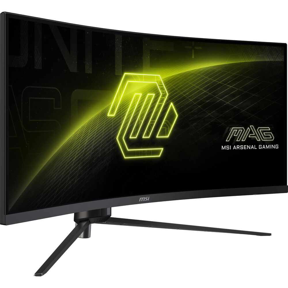 

MSI MAG 345CQR 34-дюймовый сверхширокий изогнутый игровой монитор с разрешением 1440p и частотой обновления 180 Гц
