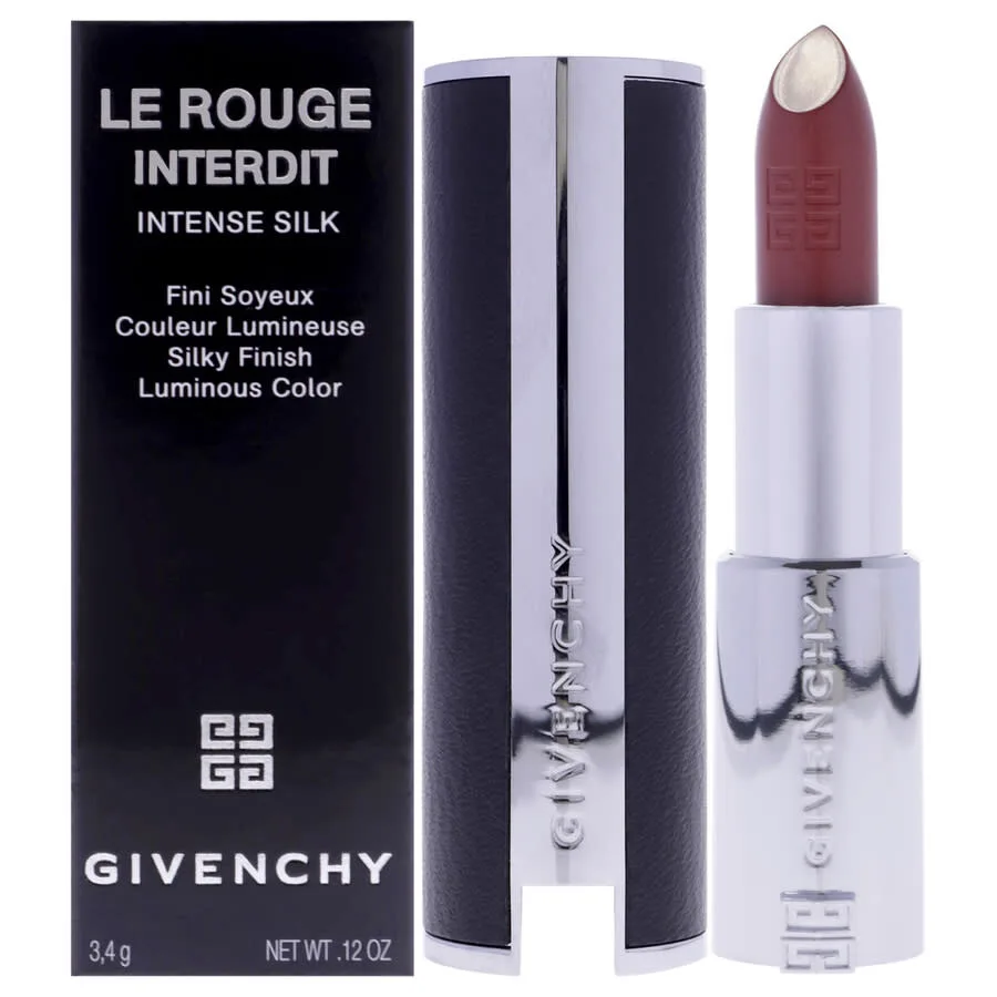 Женская губная помада Givenchy Le Rouge Interdit Intense Silk 0,12 унции 228 Rose Fume Макияж 3274872442870, розовый