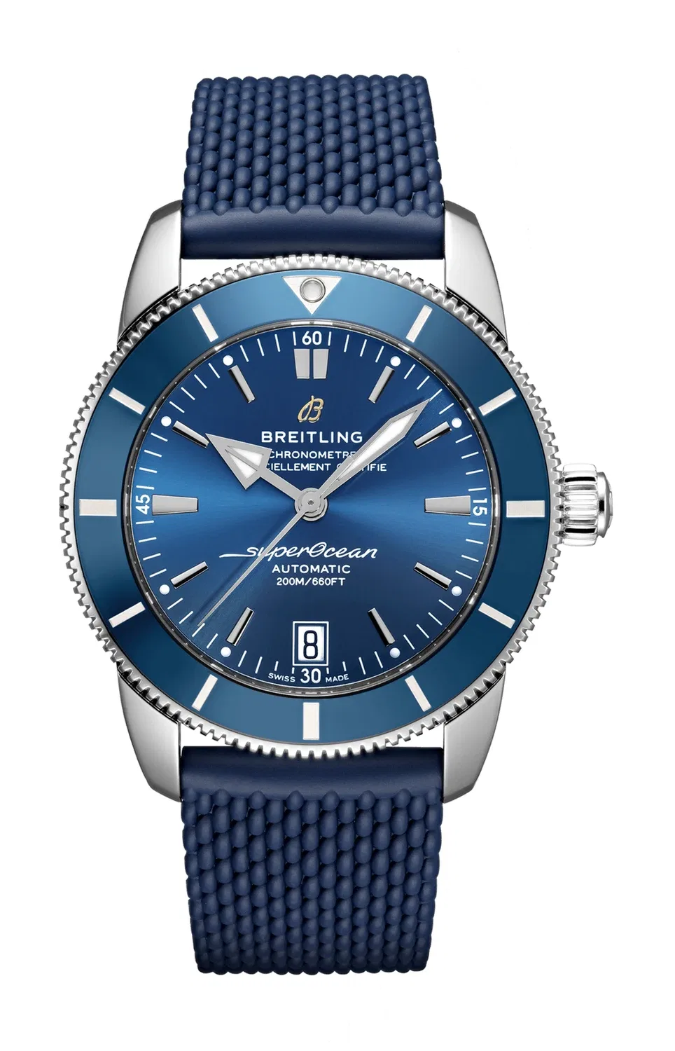 СУПЕРОКЕАН НАСЛЕДИЕ B20 АВТОМАТИК 42 - AB2010161C1S1 BREITLING, серебряный