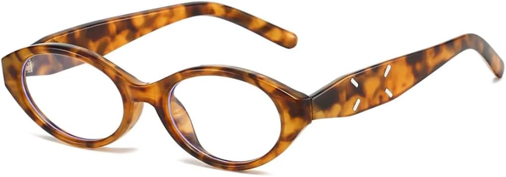 

Солнцезащитные очки «кошачий глаз» в маленькой оправе для женщин и мужчин, винтажные, панк, роскошные, популярные, сексуальные, с защитой от УФ-излучения UV400 HHZZYVY, Leopard Clear