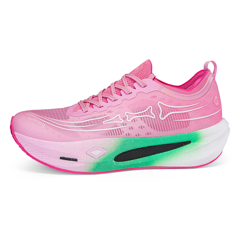 

Gwoduo x slip resistant устойчивые к истиранию низкие кроссовки с полной нейлоновой пластиной для тренировок и марафонского бега unisex DFNF, зеленый