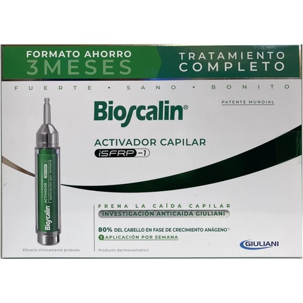 

Bioscalin Isfrp-1 Hair Activator Временное выпадение волос 2 дозатора по 10 мл Celorriofarma