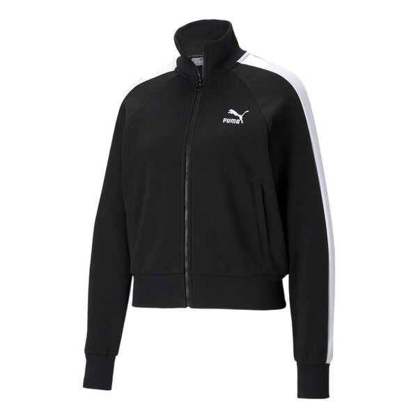 

Куртка iconic t7 track jacket 'black' Puma, черный