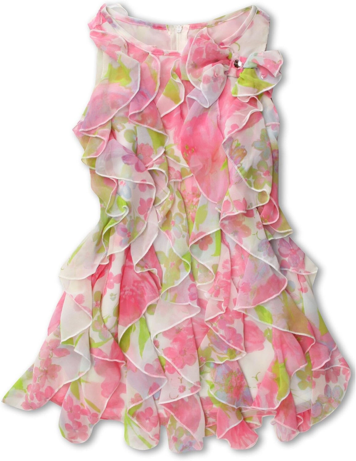

Платье Biscotti Watercolor Bow Dress, розовый