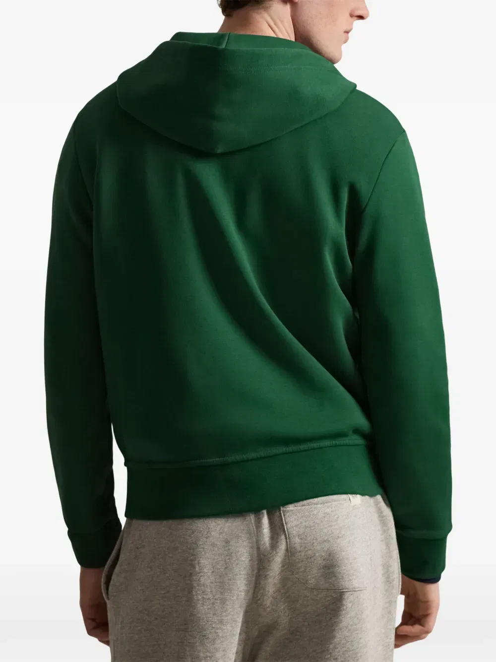 Толстовка на молнии Polo Ralph Lauren, зеленый — фото 4